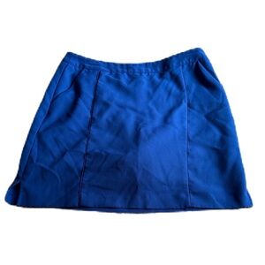 EP Pro Skort Vibrant Blue Women's Golf Tennis Pickleball Athletic Size 12 EUC